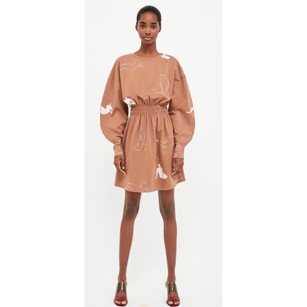 Zara Women Print Dress